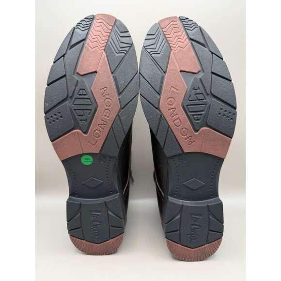 Lee Cooper Mens Brown Leather Ankle Chukka Boots Size US 9 EU 42 UK 8 - Picture 6 of 7